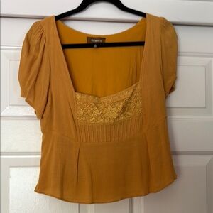 Women's Mustard Top by